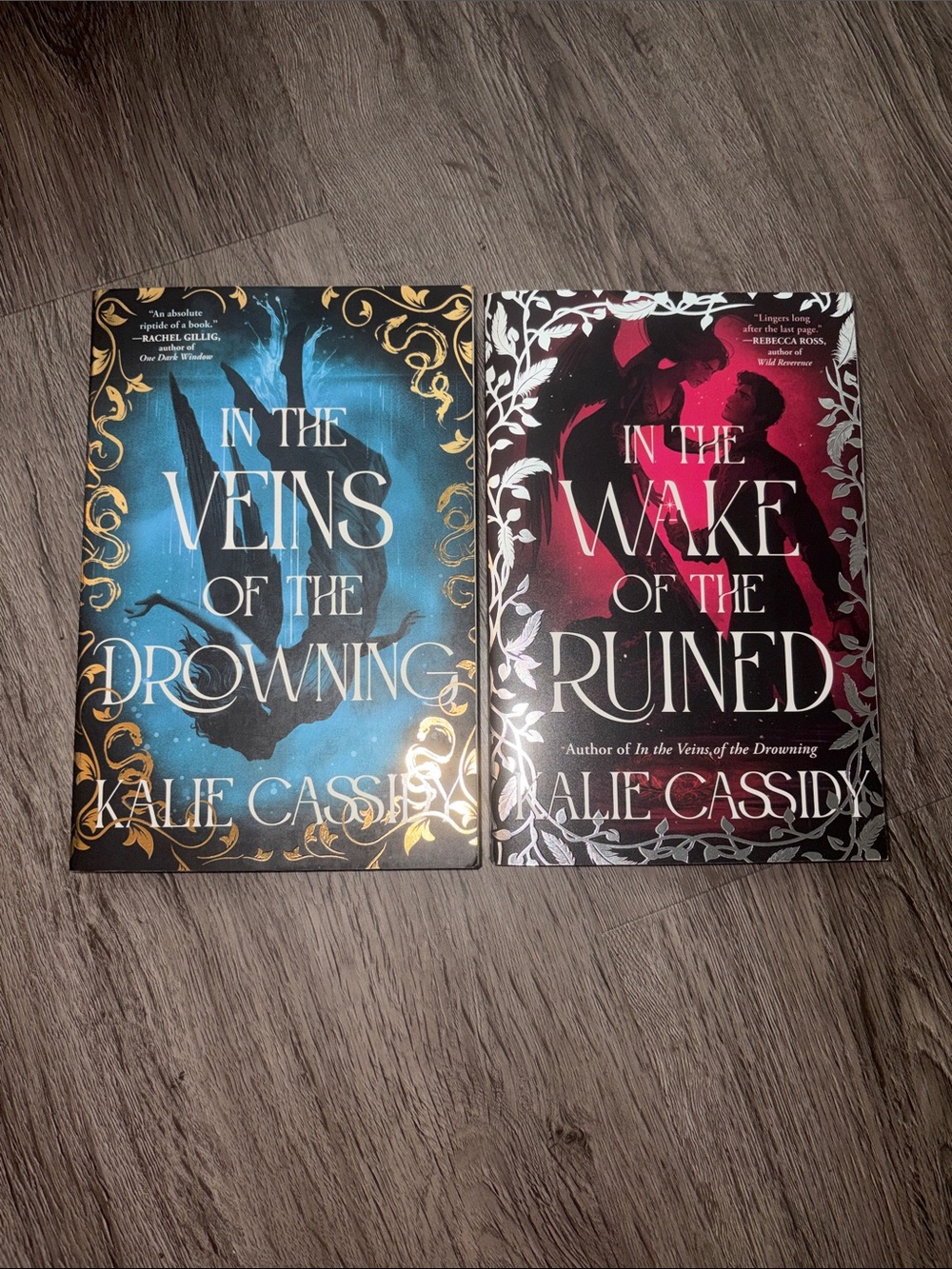 In the Veins of the Drowning and In the Wake of the Ruined by Kalie Cassidy